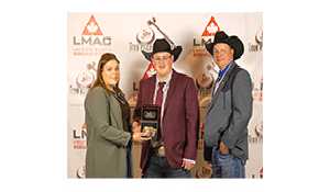 Ty Cutler of Moosomin named Man/Sask Champion Auctioneer 